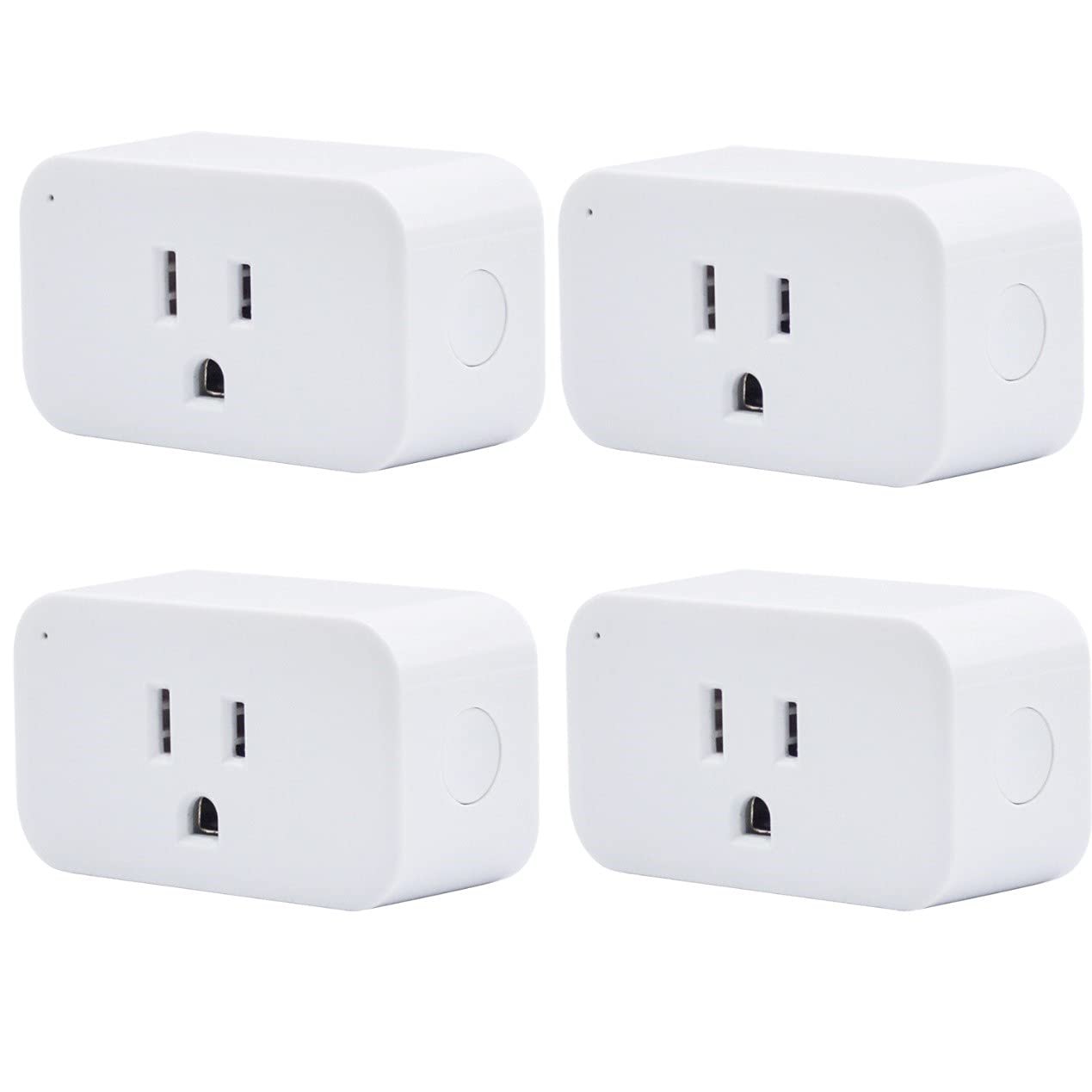 THIRDREALITY Smart Plug 4 Pack, 15A Smart Outlet with Timer Function, Zigbee Repeater, ETL Certified, Requires ZigBee Hub, No Power Meter
