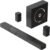 ULTIMEA 5.1.2ch Sound Bar with Dolby Atmos, Surround Sound System for TV with 2 Surround Speakers, Sound Bar for Smart TV, Soundbar for Home Theater, BT 5.4, HDMI eARC, Skywave F40 (New, 2025 Model)
