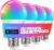 OREiN Matter Smart Light Bulb, Smart Light Bulbs Work with Apple Home, Alexa, Google Home, SmartThings, A19 Color Changing Light Bulbs 2.4Ghz WiFi, 800 Lumens Equivalent 60W 4Pack