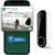 Arlo Video Doorbell 2K (2nd Gen, Latest Release), Wireless or Wired Option, 2-Way Audio, Night Vision, Head to Toe Video View, Package Detection, Person & Vehicle Recognition, 1-Month Secure Plan