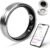 Smart Ring for Women and Men, 5ATM Waterproof Smart Rings Health Tracker with Sleep/Stress/Heart Rate/Activity Monitor, No Subscription, Smart Rings Fitness Tracker for Android iOS, Size 8, Silver