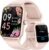 Fitpolo Smart Watch for Women Android & iPhone, Alexa Built-in [1.8″ HD Screen] IP68 Waterproof Fitness Watch with Bluetooth Call (Answer/Make), Heart Rate/Sleep/SpO2 Monitor, 105 Sports Trackers