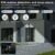 Smart Floodlight Camera 300MP, WiFi Outdoor Security Light with Motion Sensor, 1650LM LED, 2-Way Talk, 110dB Siren, Color Night Vision, Cloud/SD Storage, IP65 Waterproof, Wired for Home Surveillance